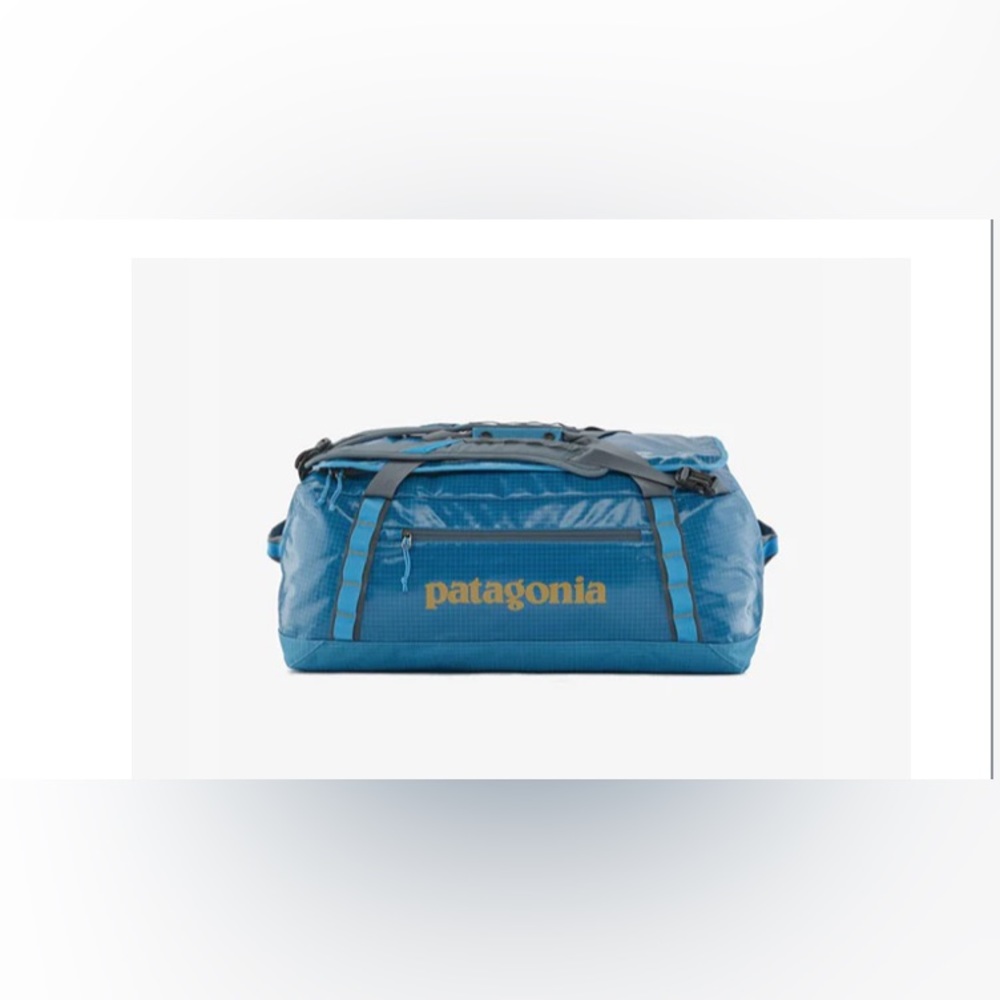 Patagonia 55 Liter black hole duffle bag Brand new With Tags